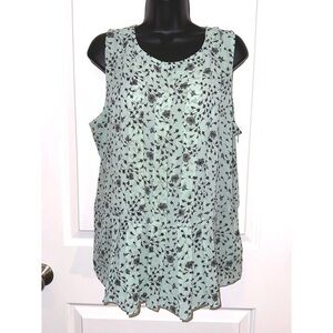 Ann Taylor Factory mint green blouse